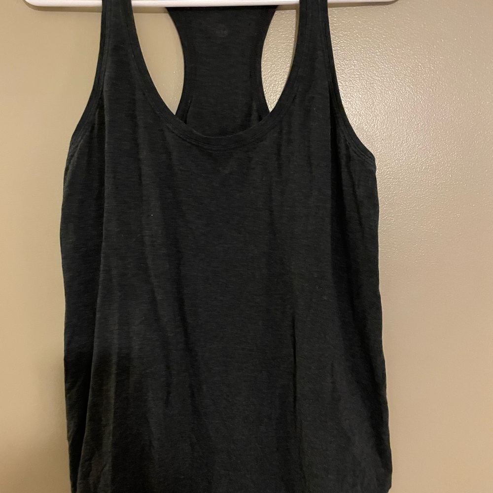 Lululemon Athletica Charcoal Tank Top